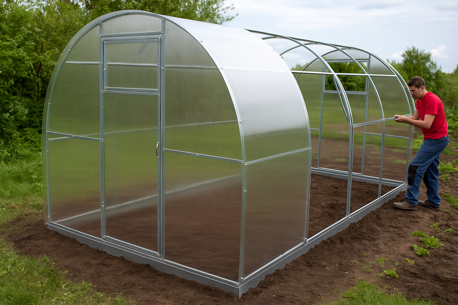 Comment installer une serre de jardin étape par étape (guide pratique et clair)