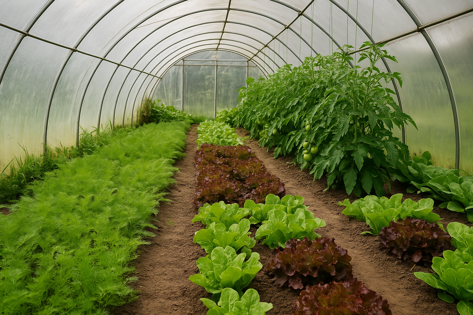 Que cultiver dans une serre au fil des saisons ? Le guide pratique