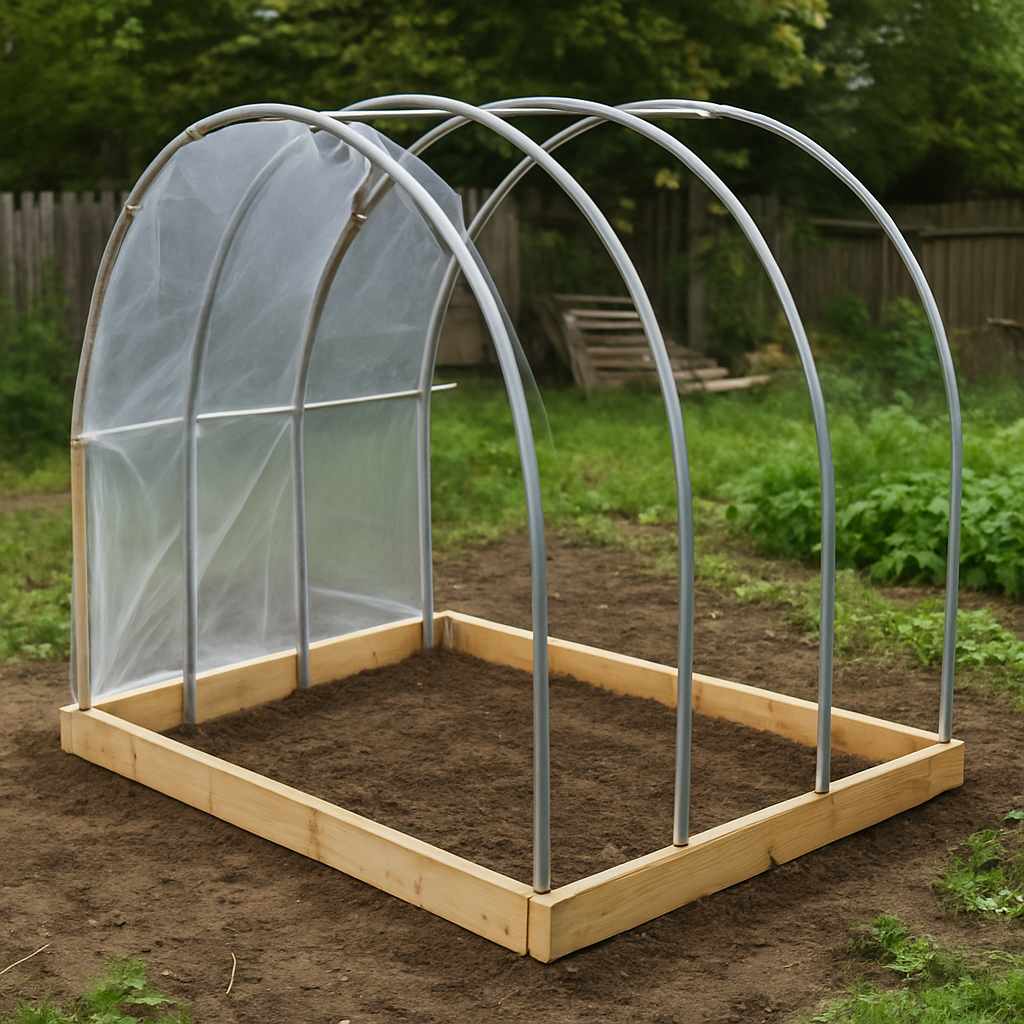Construire une serre de jardin DIY sans se ruiner