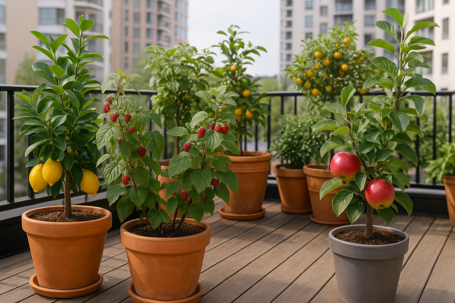 Comment cultiver des arbres fruitiers en pot : espèces idéales et bons gestes