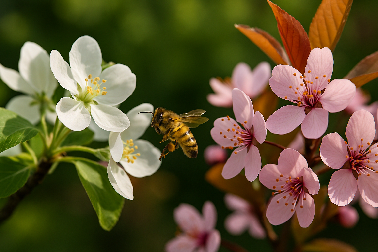 Bien associer vos fruitiers : le guide de la pollinisation pour des récoltes abondantes