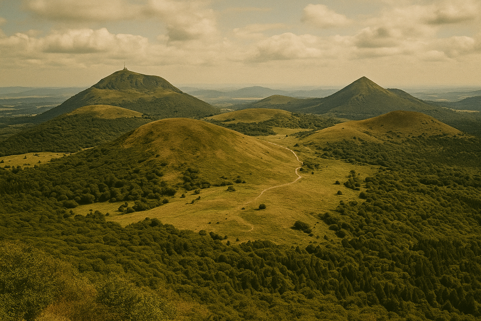 Les volcans d’Auvergne : un héritage vivant à explorer