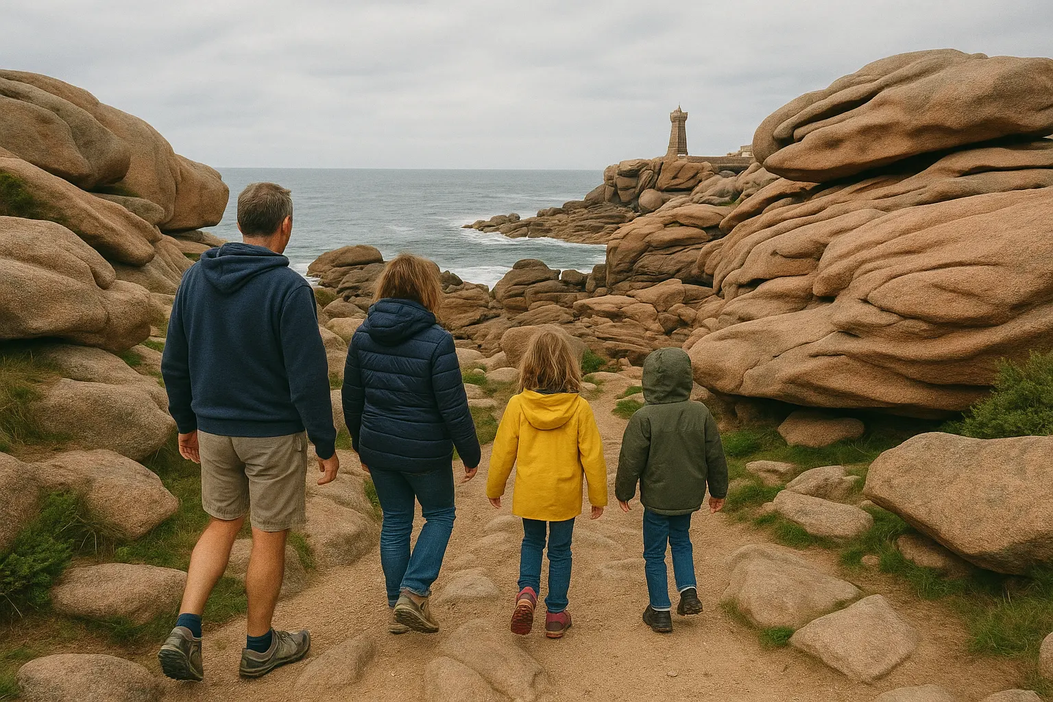 Côte de Granit Rose en famille : aventures, balades et fous rires au grand air