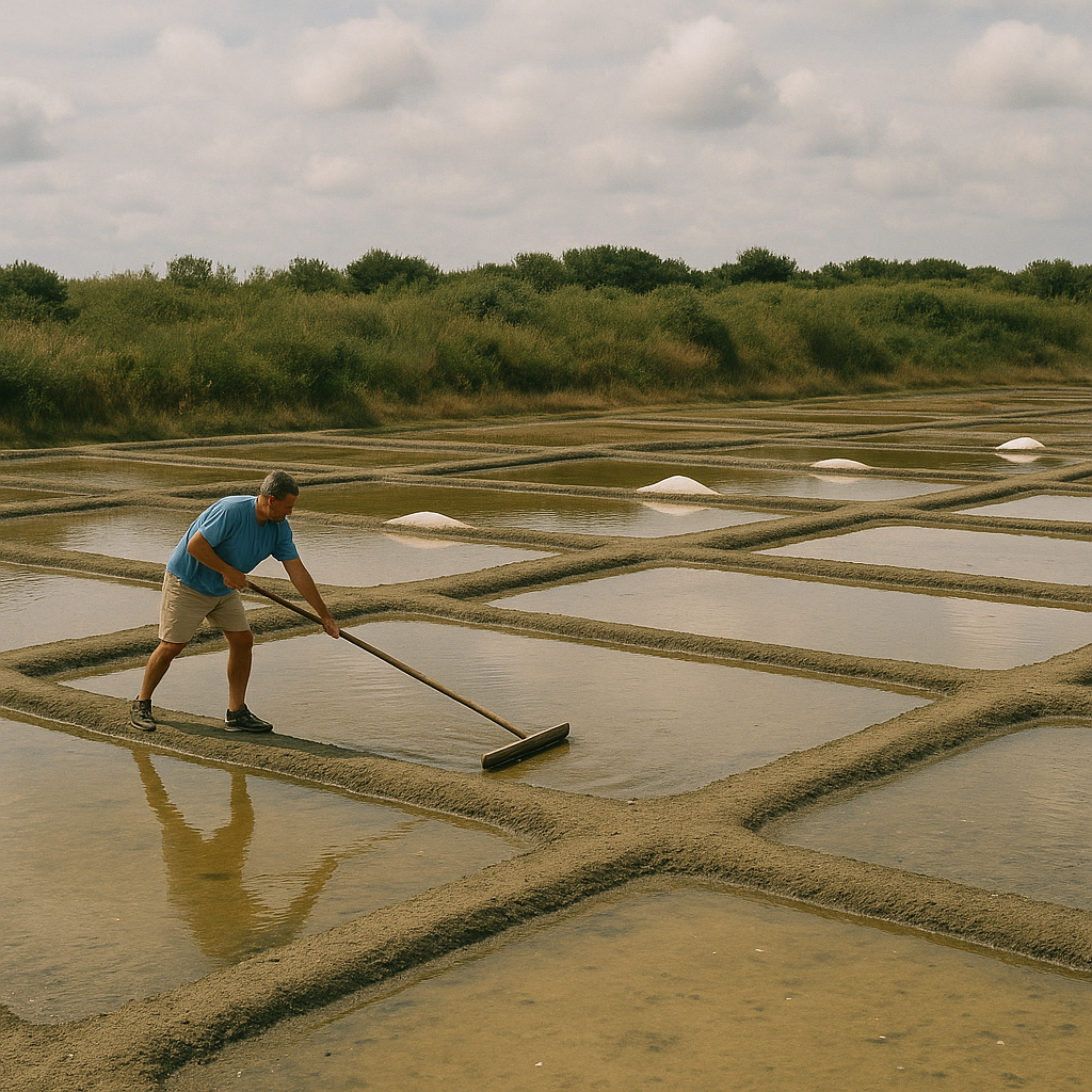 Guérande et ses marais salants : voyage au pays de l’or blanc