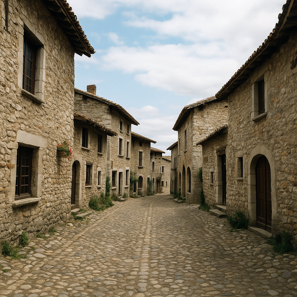 Pérouges, village médiéval où le temps s’arrête