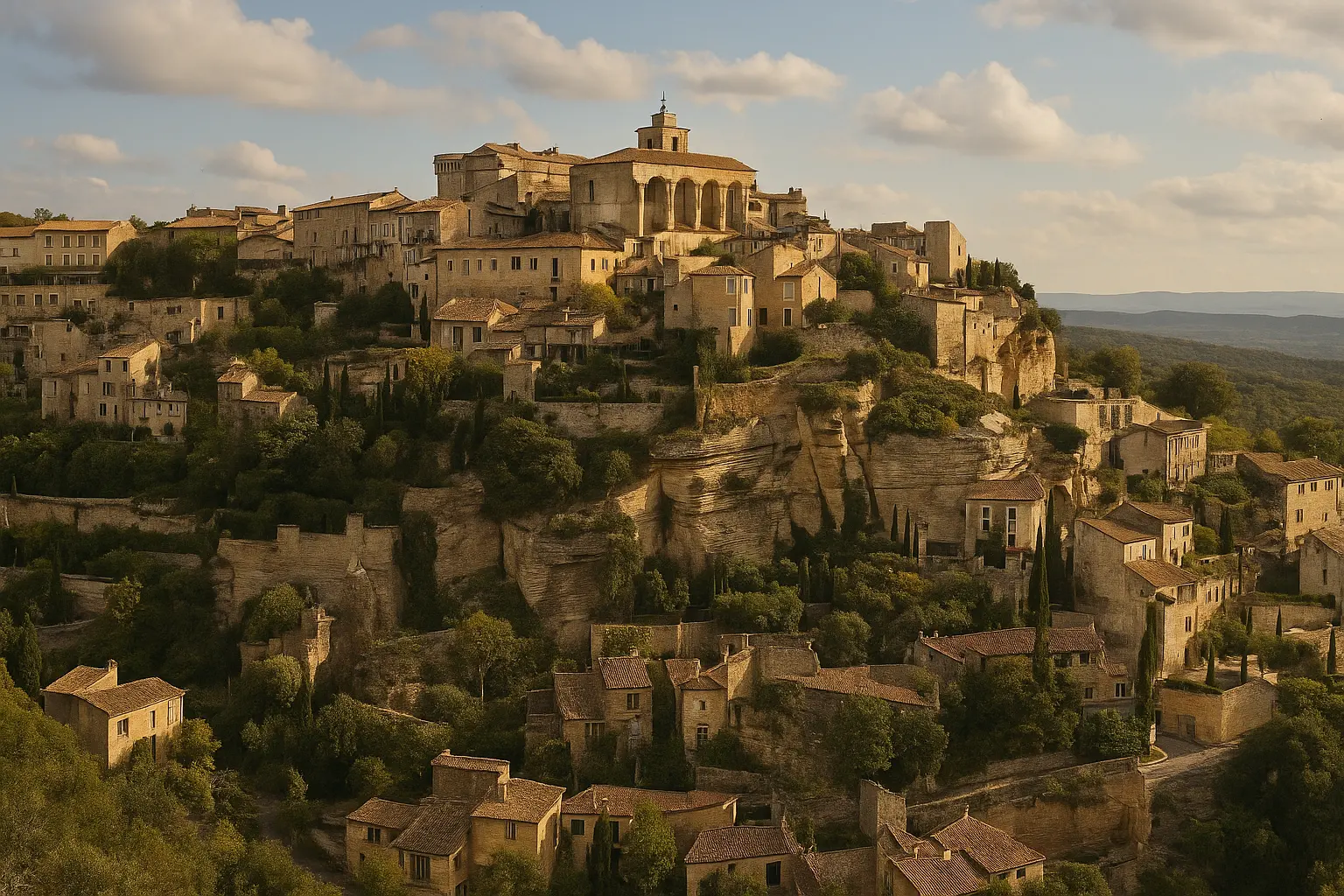 Gordes : perle du Luberon perchée entre ciel et pierre