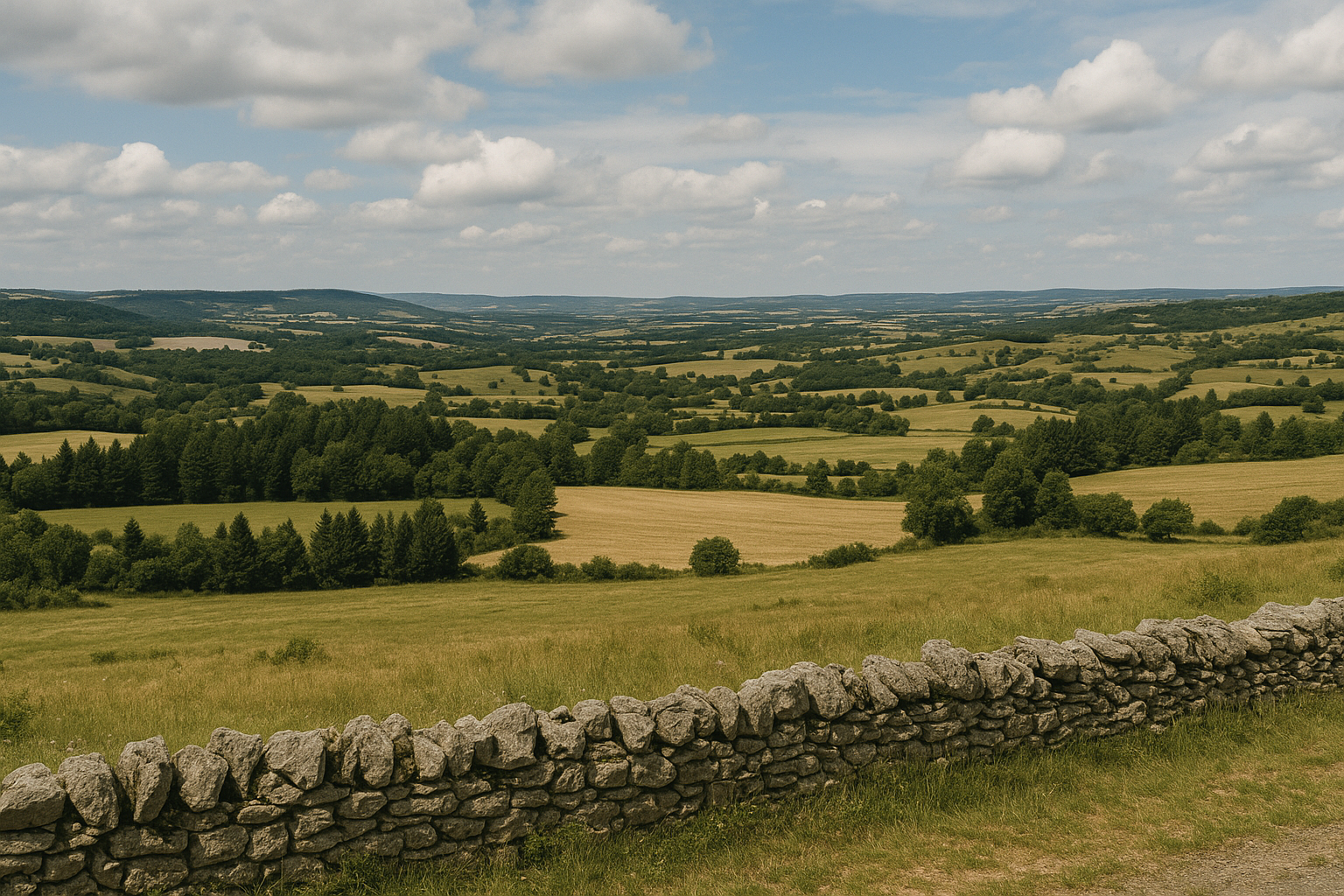 Sur le Larzac : entre causses, brebis et liberté