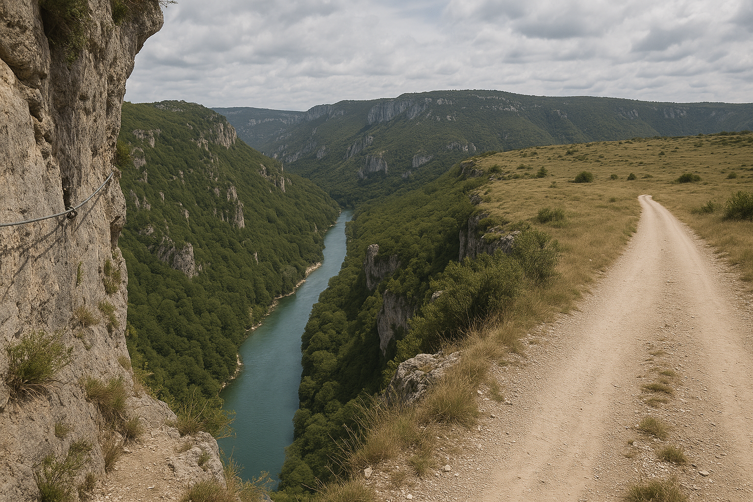 Aventures outdoor sur le Plateau du Méjean : entre falaises, rivières et liberté