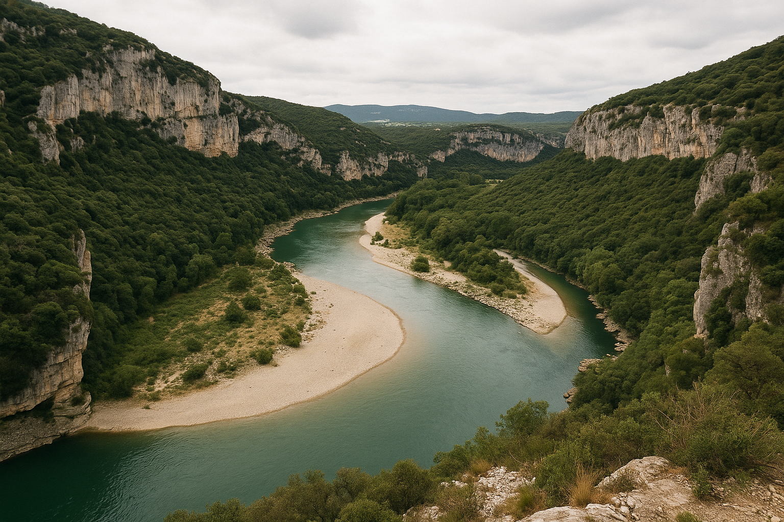 L’Ardèche : entre gorges vertigineuses, villages pittoresques et nature sauvage