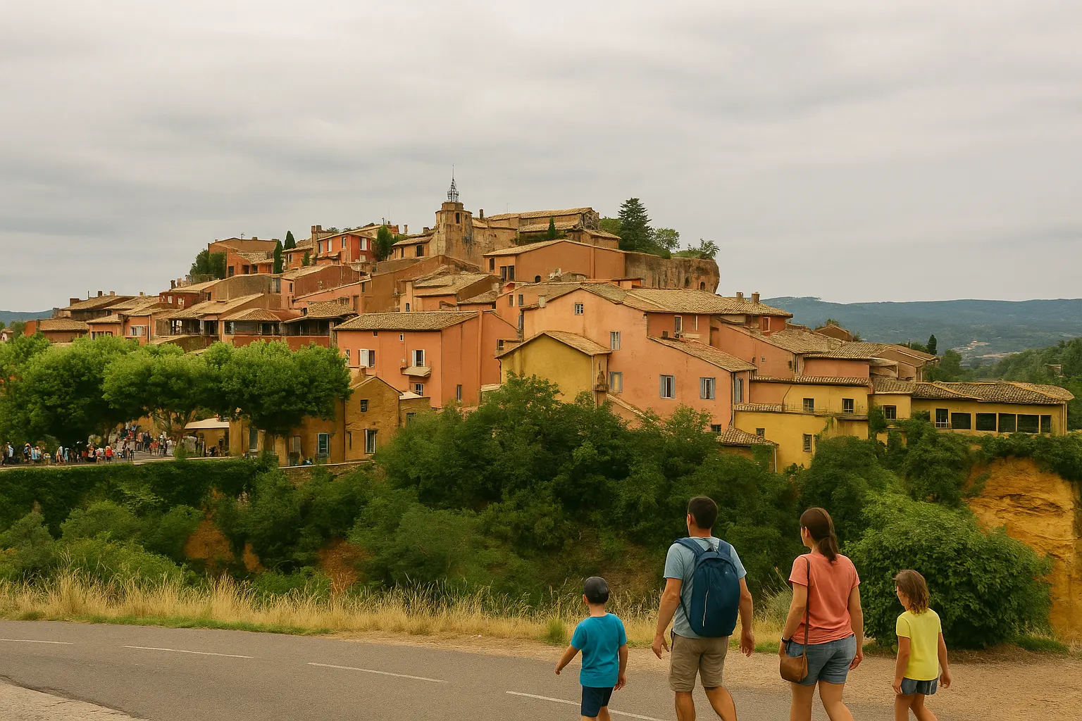 Luberon en famille : aventures, farniente et hébergements charmants
