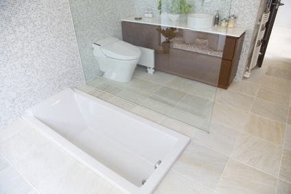 Encastrer une baignoire