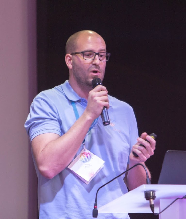 Nicolas Mercatili en conférence au WordCamp Paris