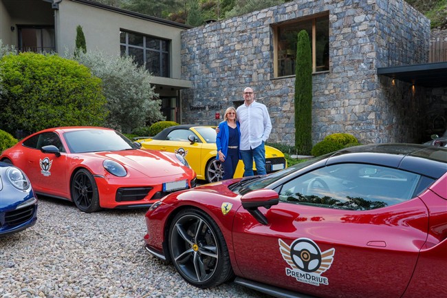 Rallye touristique PremDrive avec voitures de prestige