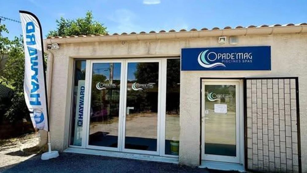 Façade du magasin OPADE’MAG à Aubais