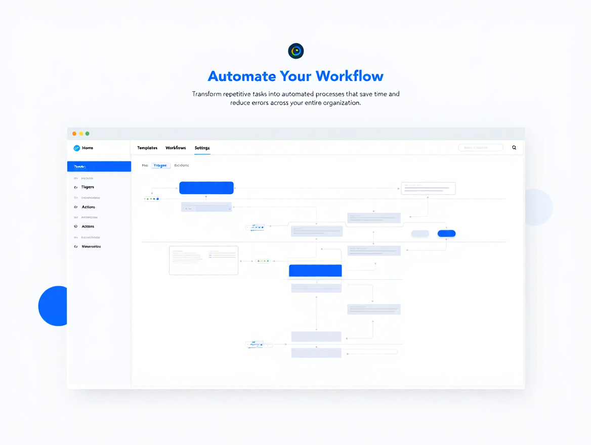 Workflow automation interface