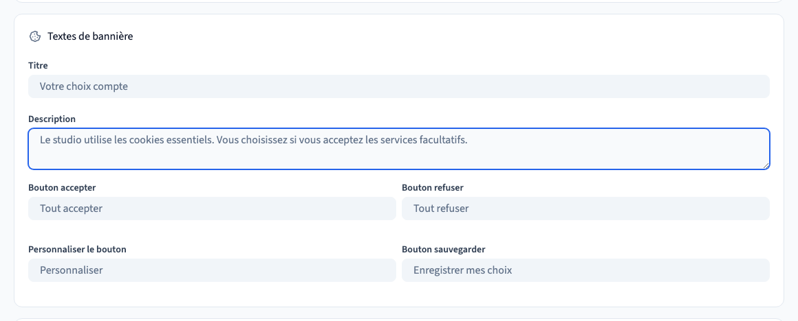 Capture de la zone utile.
