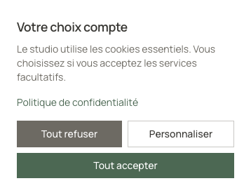 Les trois choix restent accessibles sur téléphone.
