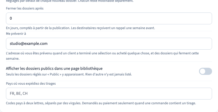 Capture de la zone utile.