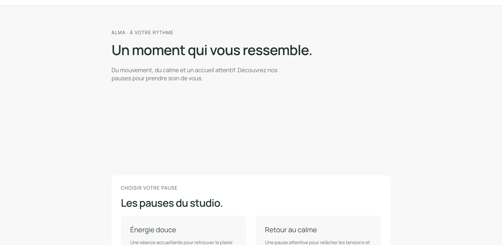 La page de destination réelle après le clic.