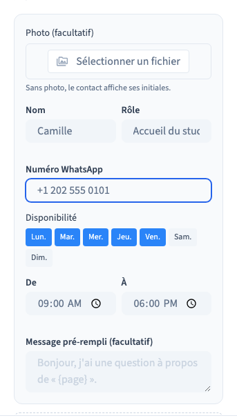 Capture de la zone utile.
