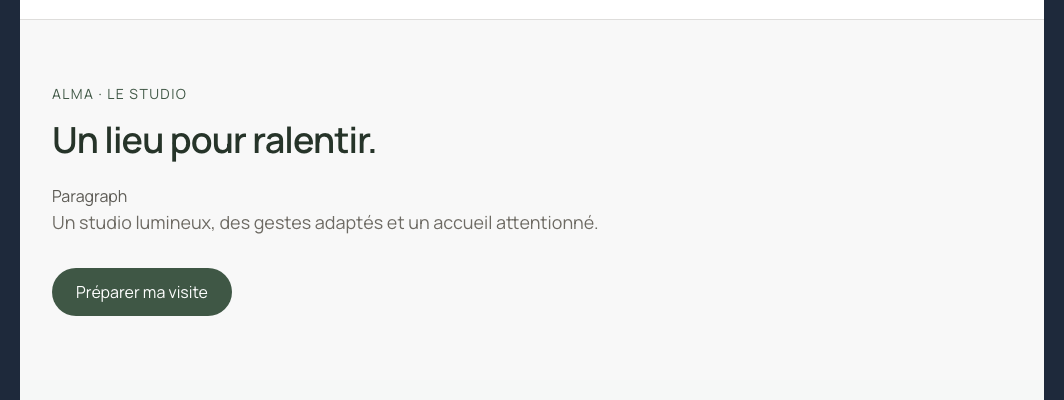 Le nouveau paragraphe complète le titre ; les deux sections restent présentes.
