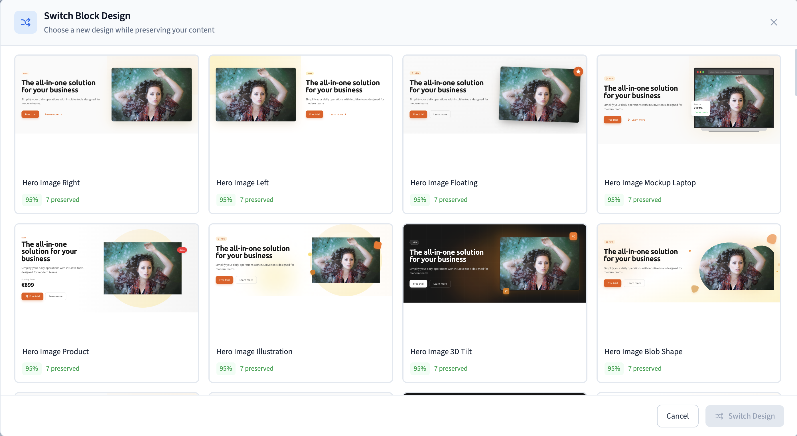 Customisation exemple